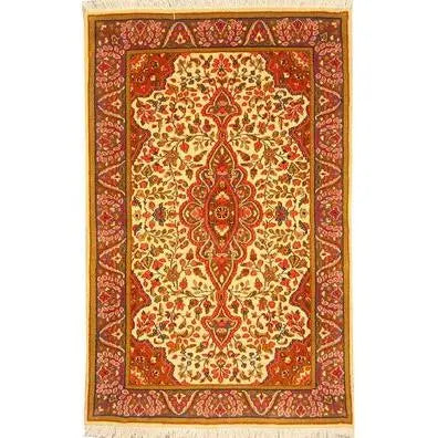 One Of The Kind Persian Kerman Rug 5'1" x 3'3"